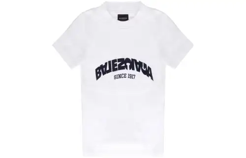 Balenciaga T Shirt Regular Fit Women's White