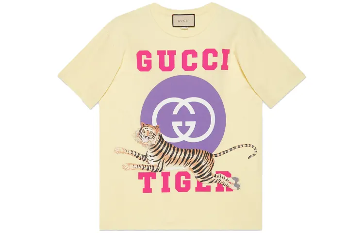 GUCCI T Shirt Women's Light Yellow