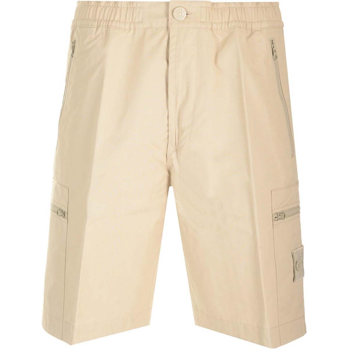 STONE ISLAND Bermuda Comfort Shorts Ghost