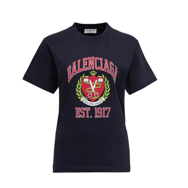 Balenciaga T Shirt Women's Blue
