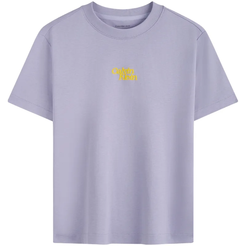 CALVIN KLEIN SS25 T Shirt Women's Hyacinth Purple