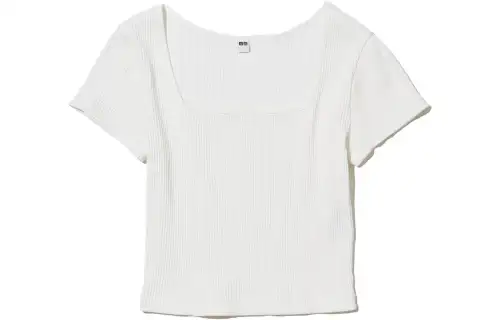 UNIQLO Regular T Shirt Women's Ivory