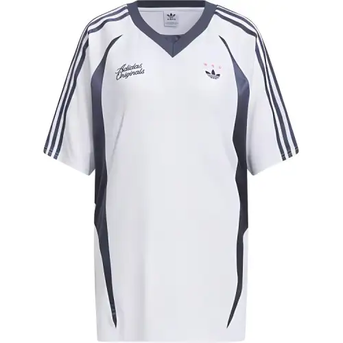 adidas originals Women'ss Breathable Trendy T-Shirt 'Blue/White'