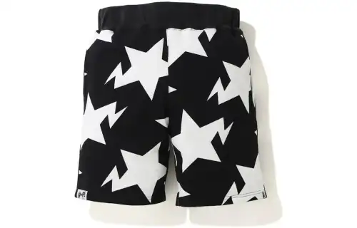 Bape Sta Pattern Sweat Shorts