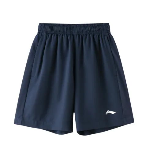 Li Ning Sports Shorts Men's Navy Blue