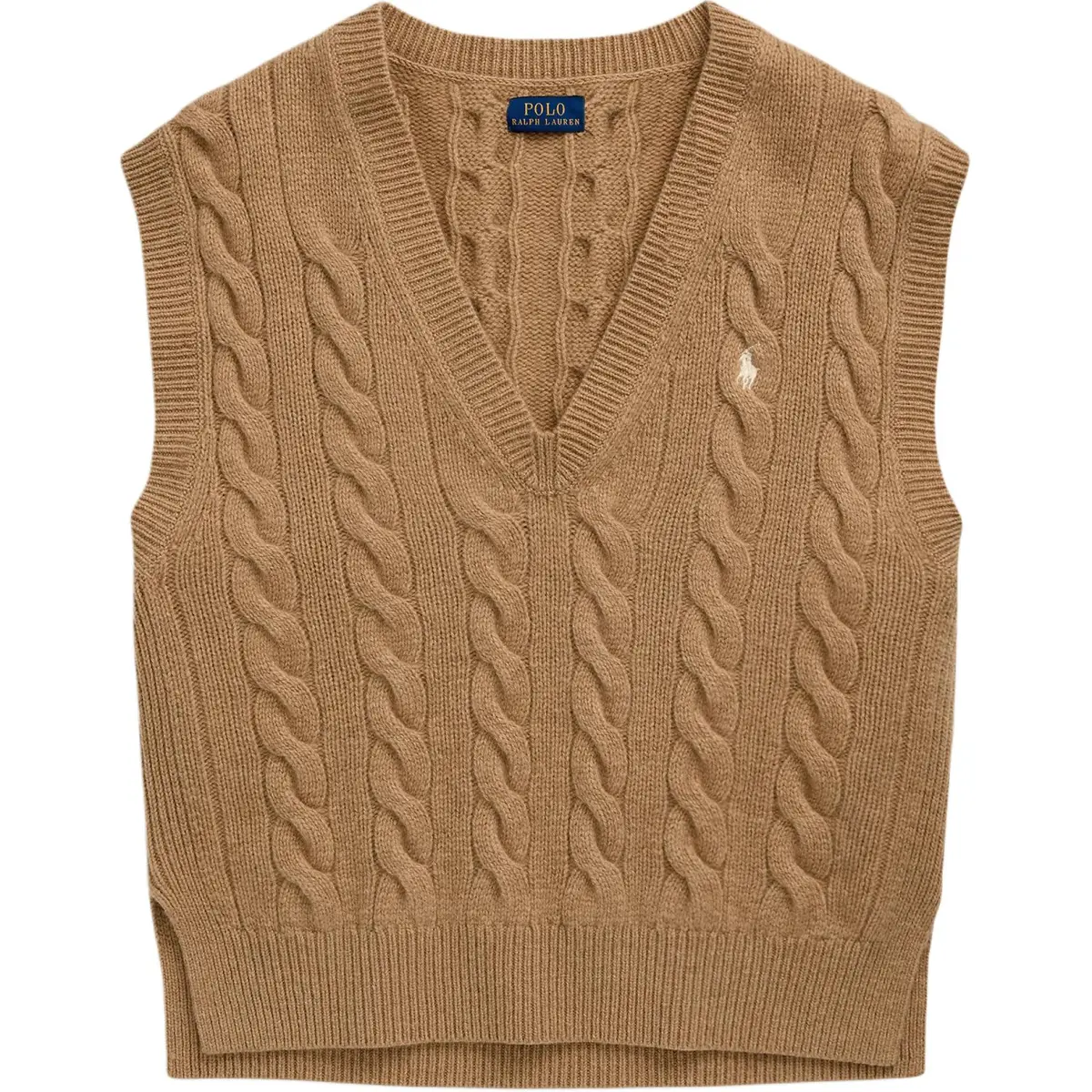 Polo Ralph Lauren V Neck Cable Knit Vest