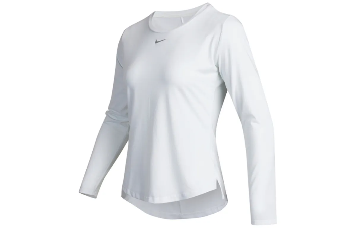 Nike T-Shirts Women's White Crew Neck Moderate