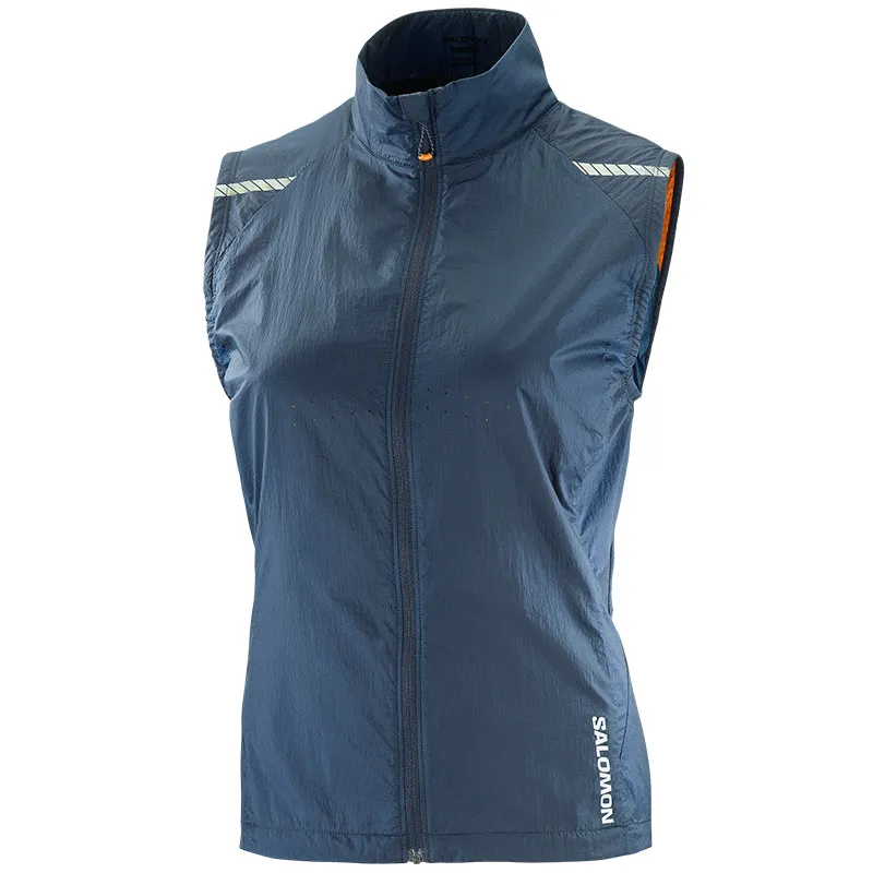 SALOMON Tank Top Women's Charcoal Black