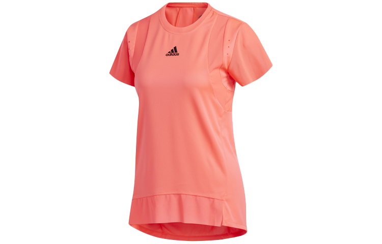 Женская футболка adidas T (розовая) — фото 1