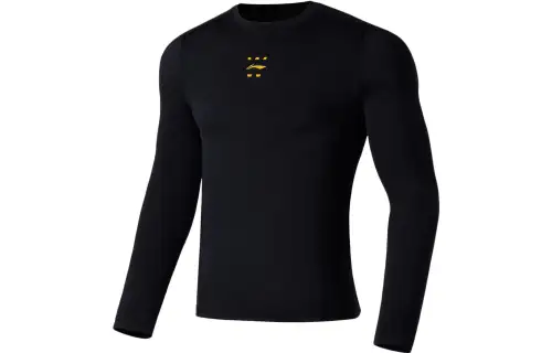 Li Ning Fitness Series Fitness Clothing Men's Black Moderate