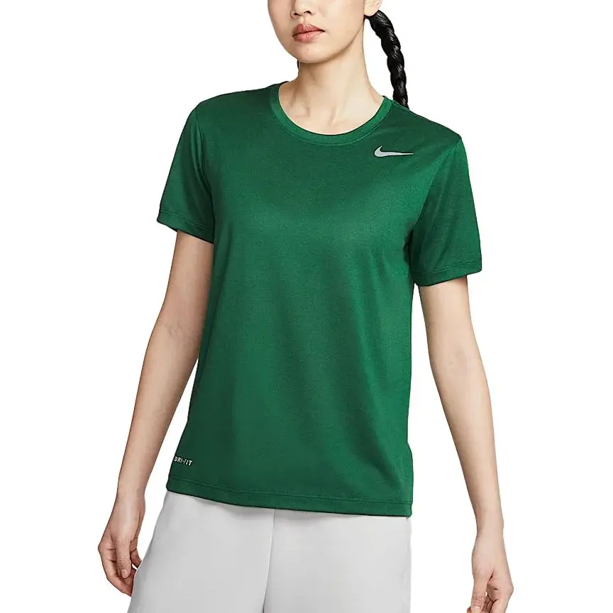 Nike Dri Fit T Shirt Women's Canyon Green