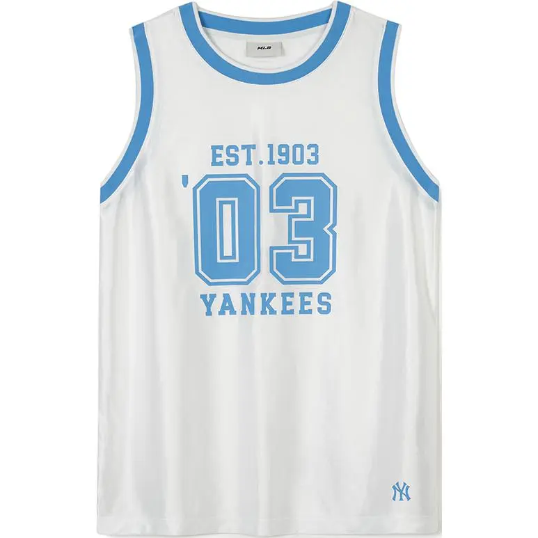 MLB Tank Tops Women's White Crew Neck Moderate Other