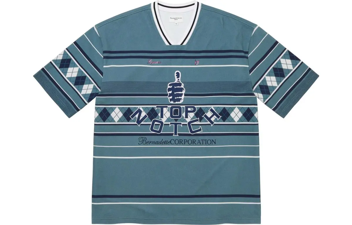 Supreme Bernadette Corporation Pique Soccer Top