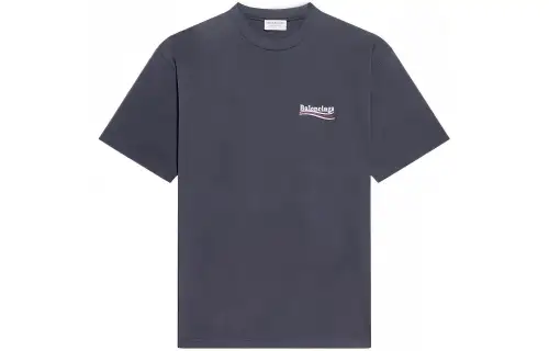Balenciaga T Shirt 'Dark Grey/White'