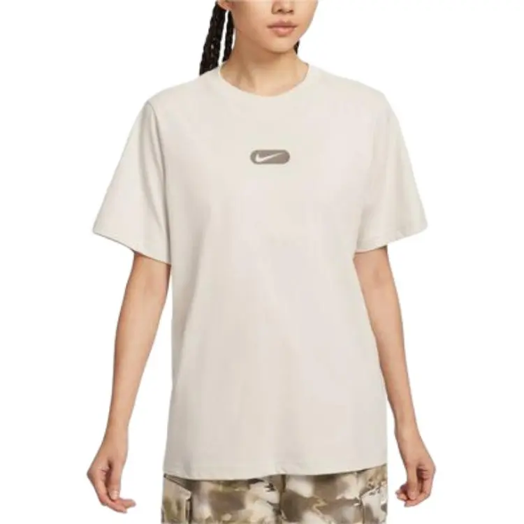 Nike Swoosh T Shirt Women's Ecru