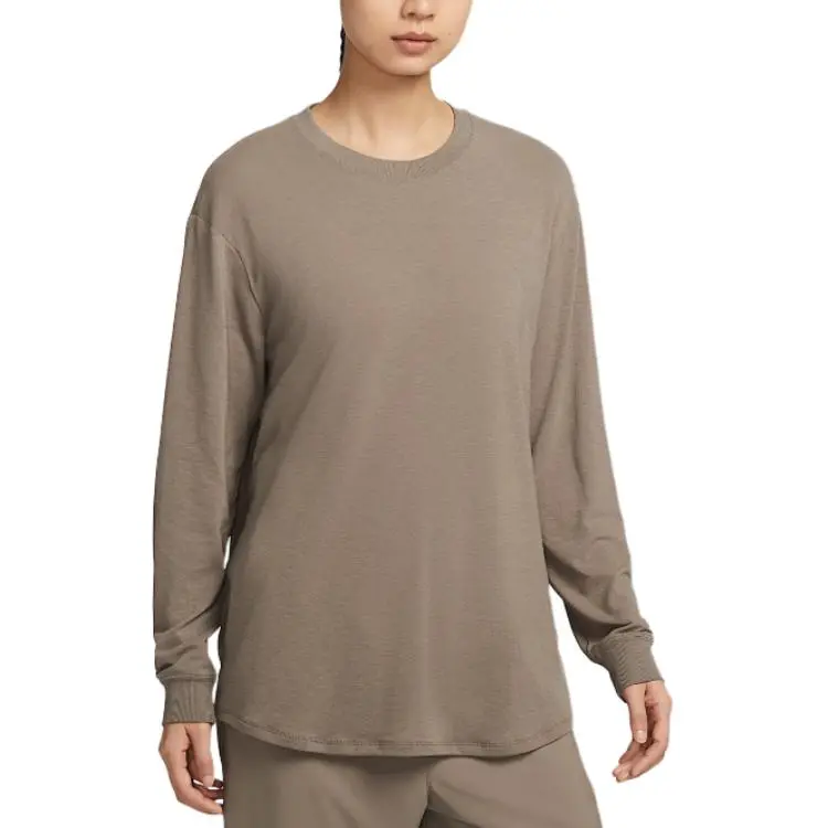 Nike Dri-Fit FW24 T-Shirt Women's Mink Brown
