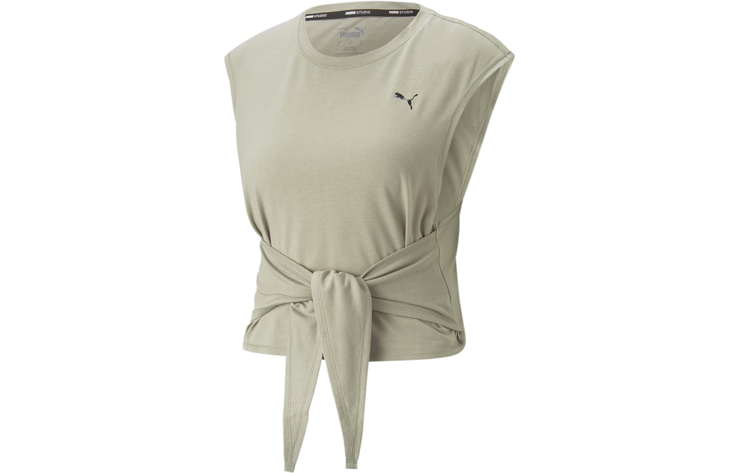 PUMA STUDIO SKIMMER STUDIO SKIMMER TEE T Shirt Women's Green