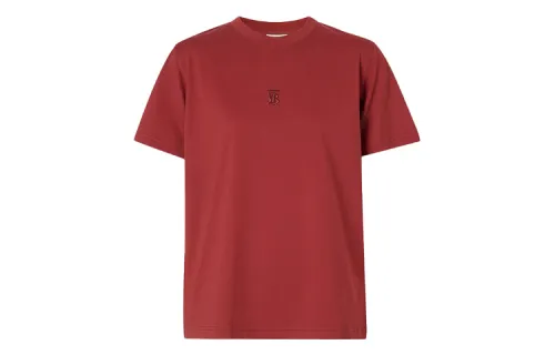 Burberry Regular T Shirt Women's Dark Red
