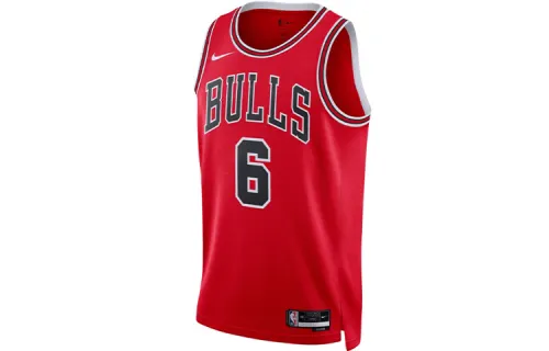 Nike Printed Numbers Round Neck SW Fan Edition 22-23 Chicago Bulls Caruso No. 6 Basketball Vest Men's Red