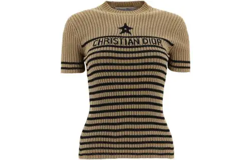 DIOR SS22 Sweater Women's Light Umber