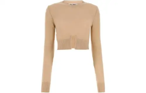 MIU MIU SS23 Sweater Women's Khaki