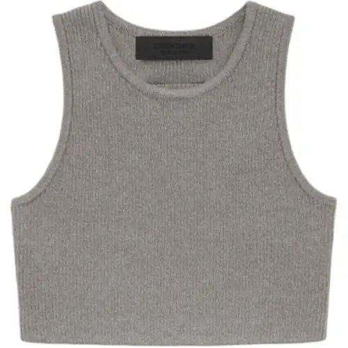 Fear Of God Essentials Core Collection Women's Knit Sport Tank Heather Grey