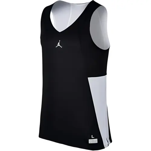 Jordan Flight Basketball Jerseys Men's Black Thin Other