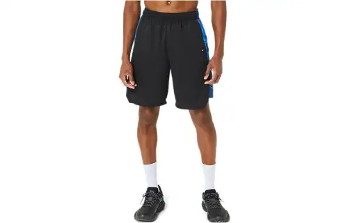 ASICS Stem Graphics Sports Shorts Men's Black Moderate