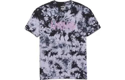 Vans MANIC T Shirts Women's Blue Crew Neck Moderate Other