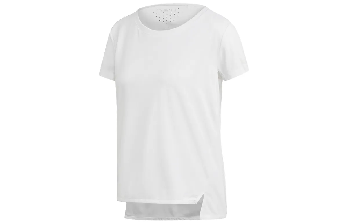 Adidas Set in Sleeve T Shirt Women's White