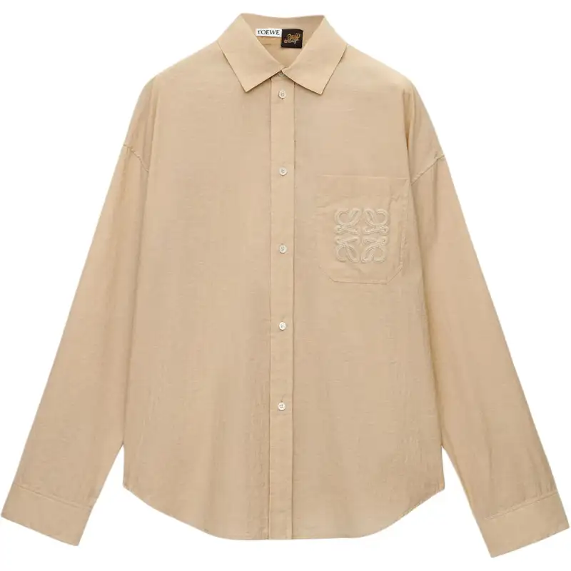 Loewe embroidered-Anagram shirt