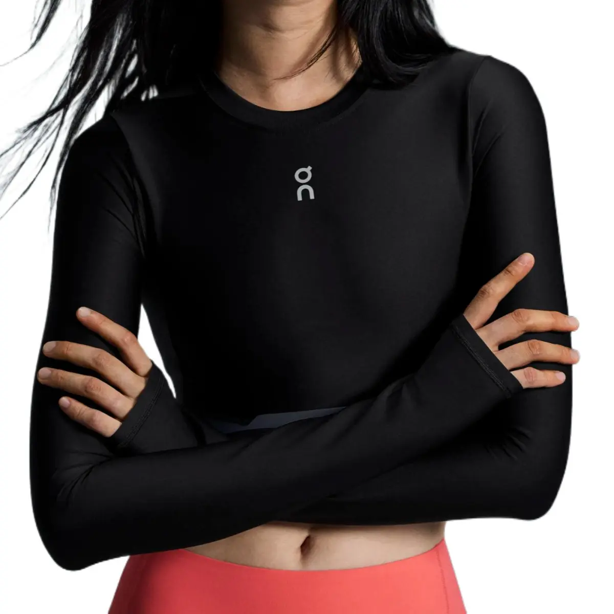 On Train cropped top