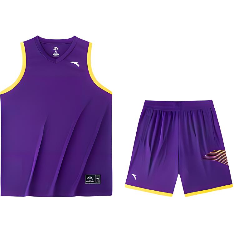 Anta Basketball Collection Casual Sportswear Men’s Journey Purple/Pure White