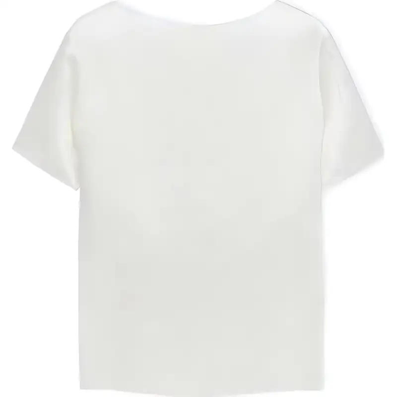 LOEWE Chain Top In Technical Satin White