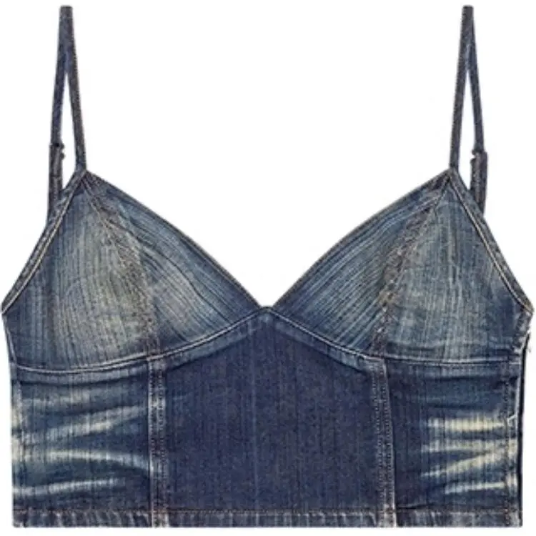 DIESEL De Fulvy Top D Tank Top 'Blue'