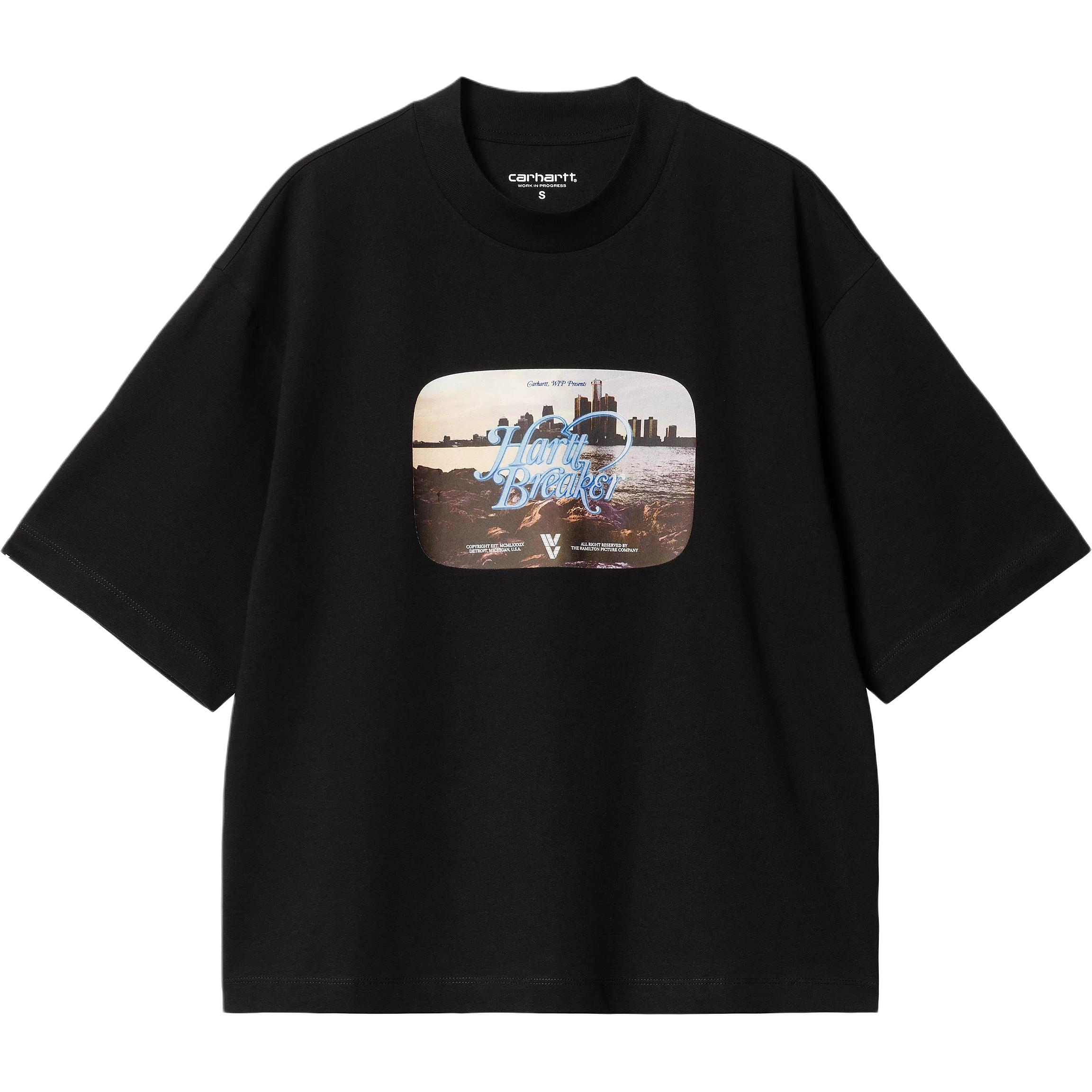 Женская футболка Carhartt Greatest Flicks (черная)