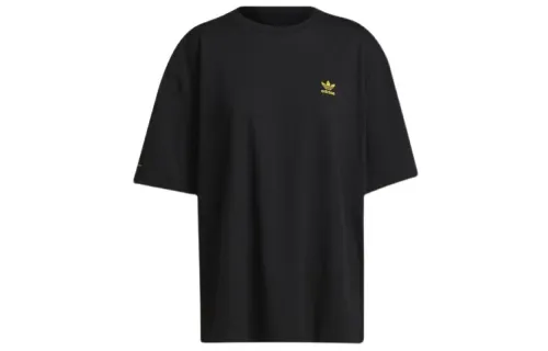 Adidas Originals Drop Shoulder Sleeve T Shirt Women's Black
