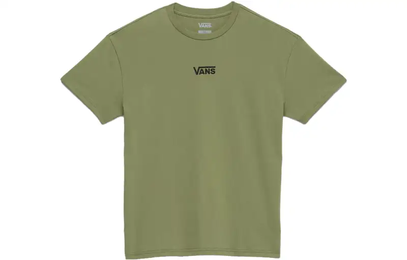 Vans T Shirts Women's Olive Green Crew Neck Moderate Other