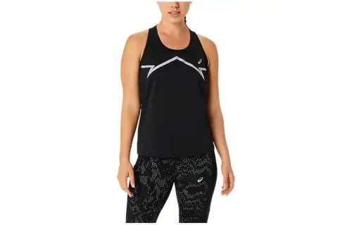 ASICS T Shirts Women's Black Crew Neck Moderate Other