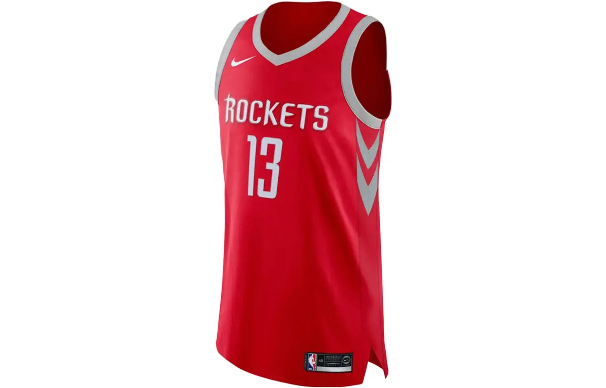 Nike Basketball Jerseys Men's University Red Moderate Straight Fit