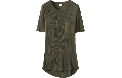LOEWE T Shirts Women's Green Crew Neck Moderate