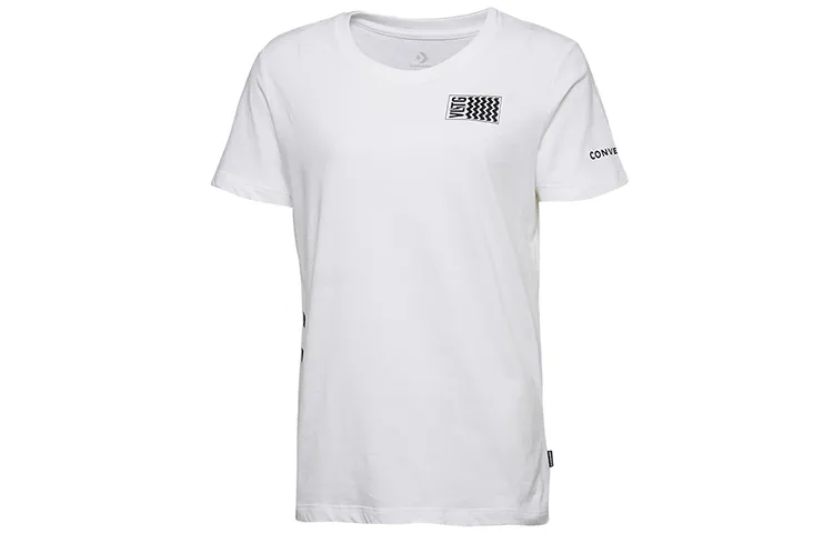 Converse Voltage Set in Sleeve T Shirt Women's White