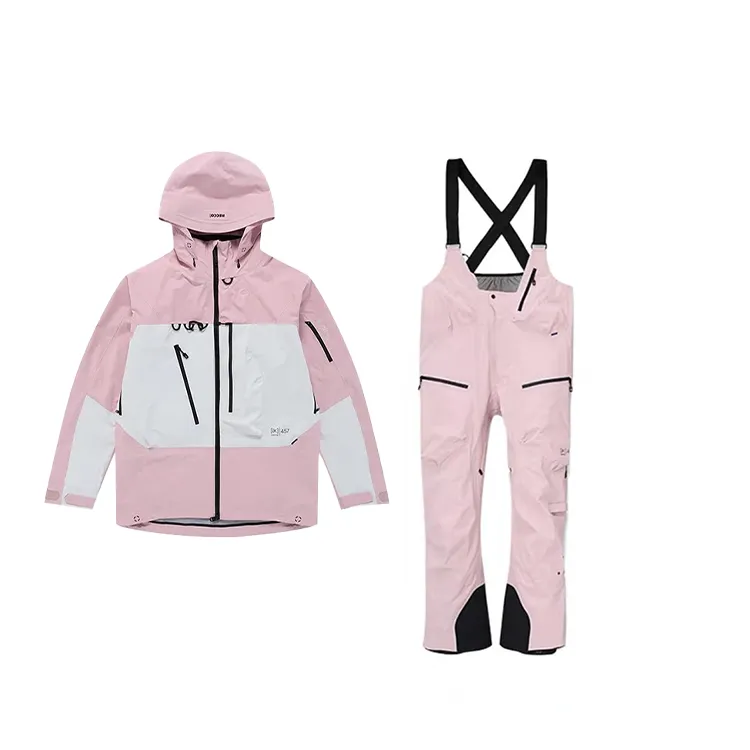 BURTON AK457 PRO Ski Suit Set Unisex Pink