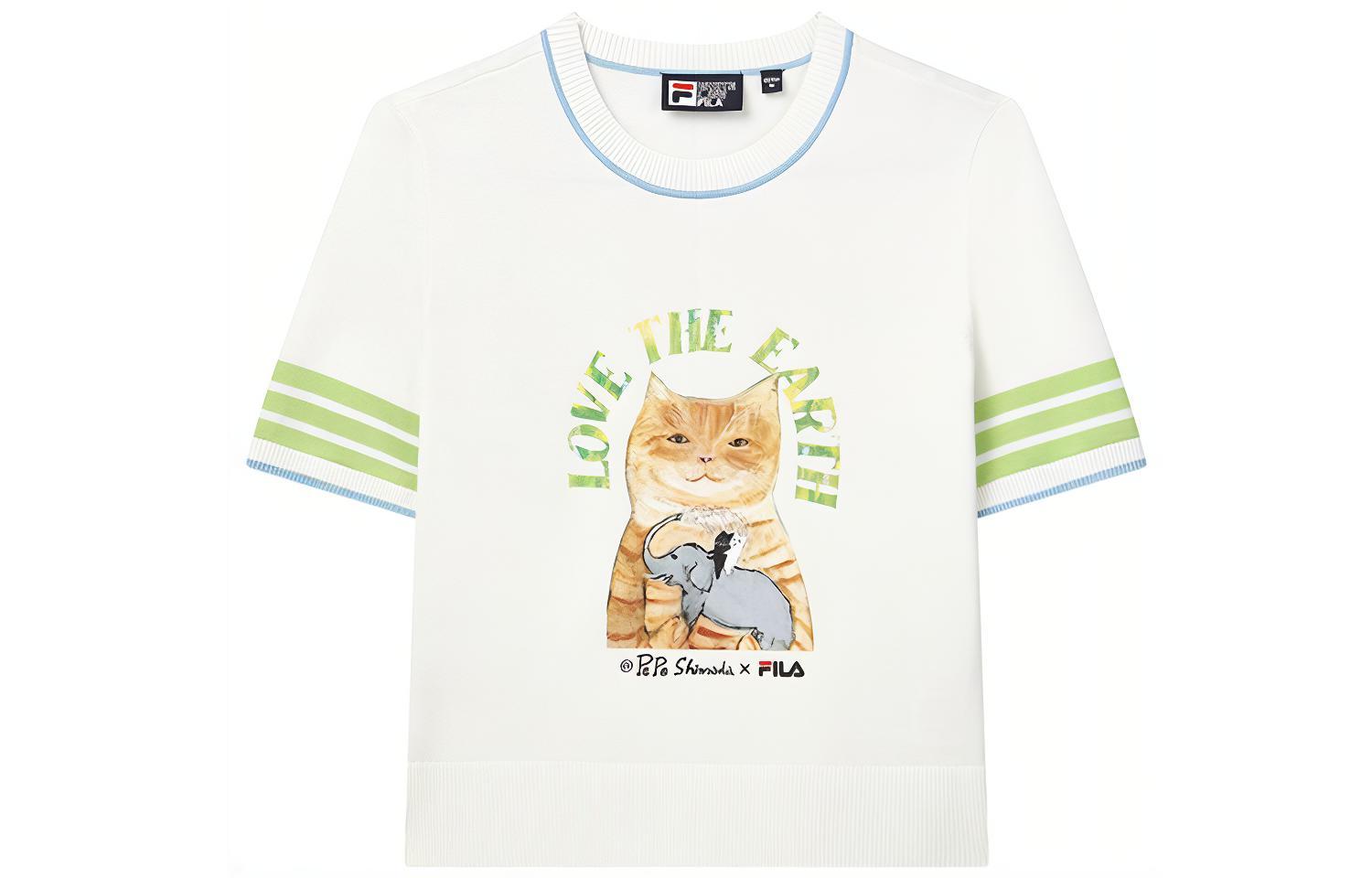 FILA x Pepe Shimada T Shirt Women's Cloud White