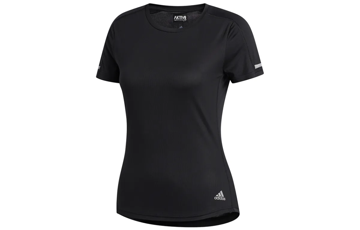 adidas Women's Run It Tee Black