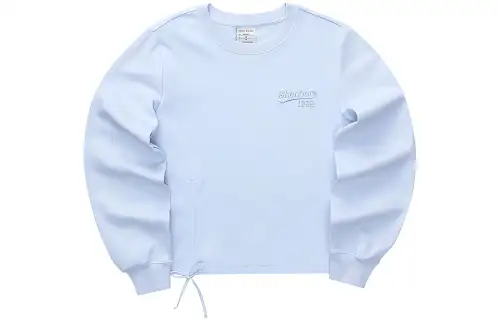 Skechers Funny Monster Drop Shoulder Sleeve T Shirt Women's Blue