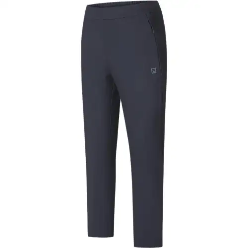 FILA Knitted Fabric Basic Minimalist Fleece Lined Fitness Sports Pants Men's Royal Blue