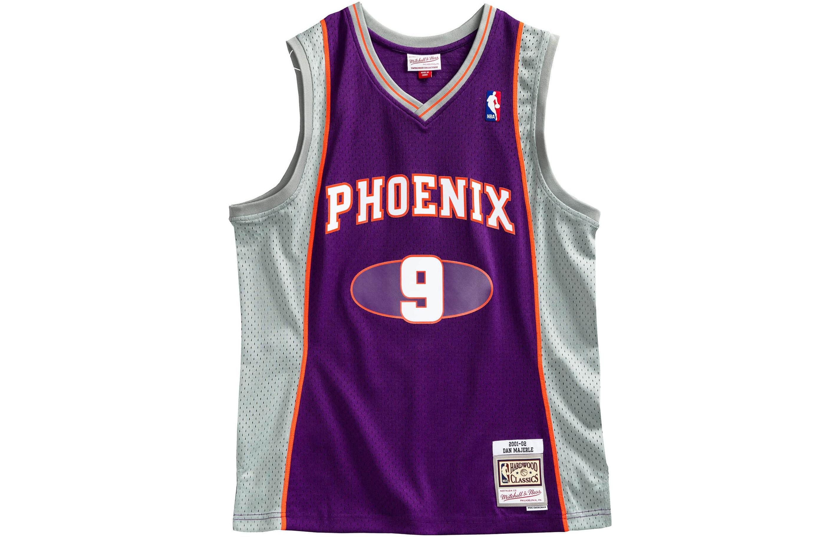 Mitchell Ness Basketball Jerseys Men’s Purple Moderate Other