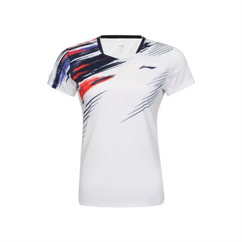 Li Ning Badminton Collection T Shirt Women's White