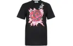 PRADA T Shirts Women's Black Crew Neck Moderate Straight Fit
